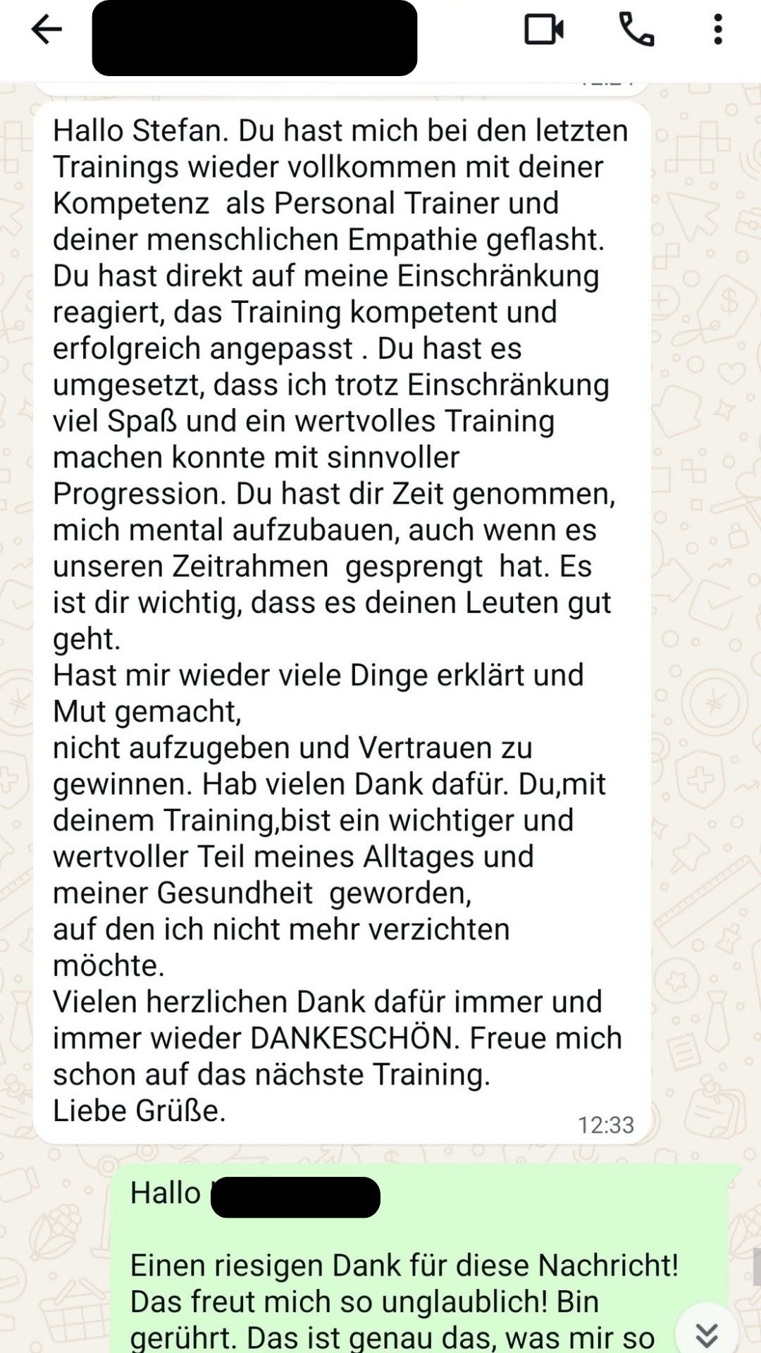 WhatsApp Feedback